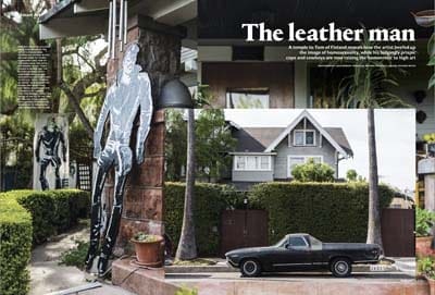 For his latest project with Wallpaper* (W* 188), Pierson lingered behind the camera to shoot the former home and studio of Tom of Finland, the homoerotic artist who inspired a generation of contemporary pop artists - Pierson included. Photography: Jack Pierson