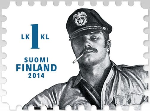 ORDERING INFO Credit: Itella Posti Artwork: TOM OF FINLAND © 1979, 1978 Tom of Finland Foundation