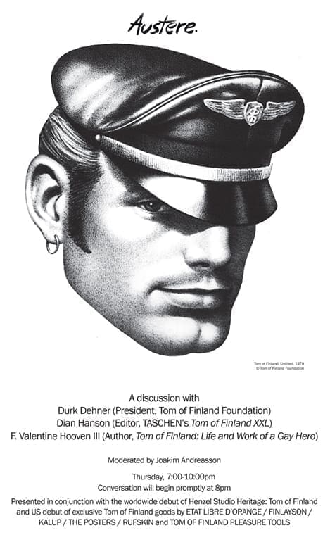 LOCATION INVITATION - Tom of Finland Up Close and Personal v2107_2.indd