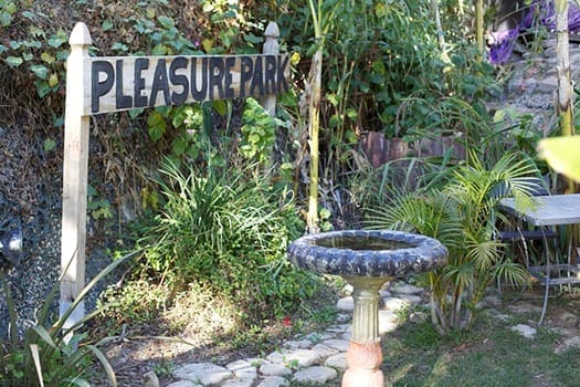 TOM House garden. Photo by Cali Dewitt.