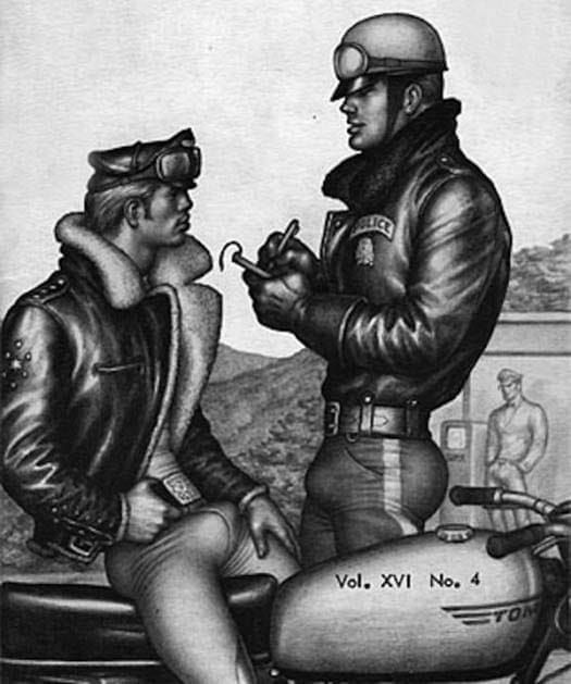 TOM OF FINLAND (Finnish, 1920 – 1991), Untitled, 1962, Graphite on paper, Collection of Volker Morlock, © 1962 Tom of Finland Foundation