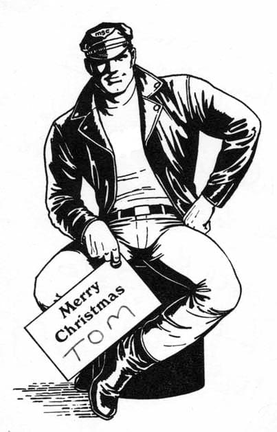 TOM OF FINLAND (Touko Laaksonen, Finnish, 1920 – 1991), Untitled, 1970, Pen & ink on paper, ToFF #70.01 © 1970 Tom of Finland Foundation