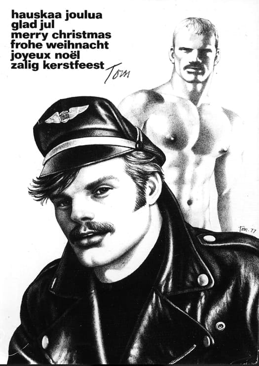 TOM OF FINLAND (Touko Laaksonen, Finnish, 1920 – 1991), Untitled, 1977, Graphite, pen & ink on paper, © 1977 Tom of Finland Foundation