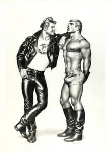 77.31 TOM OF FINLAND, Untitled (TOM's Saloon), 1977, ToFF # 77.31, ©1977 Tom of Finland® Foundation