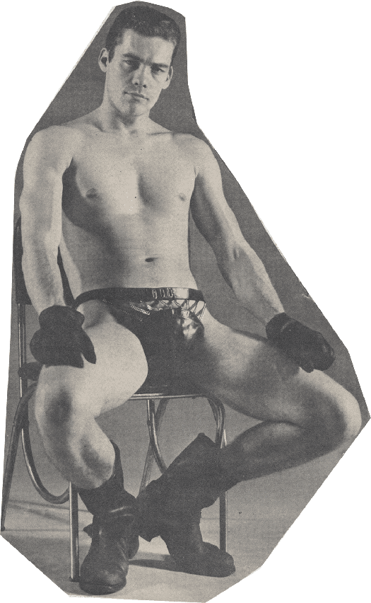 SEE THE ARTICLE From Tom of Finland's private reference binders of photo-collages.