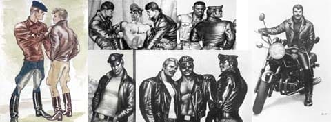 All artwork by TOM OF FINLAND - Copyright Tom of Finland Foundation, Los Angeles.