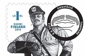 Finland to Release Stamps with Homoerotic Art of Tom of Finland