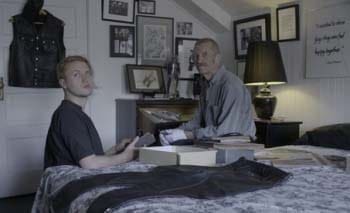 Patrick Staff and Durk Dehner in TOM's studio.