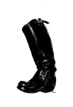 leather boot