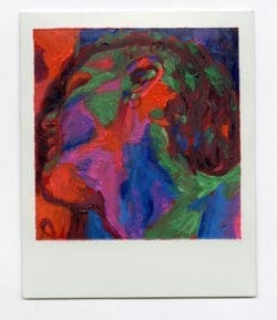 CARLOS POLAROID PAINTING 2